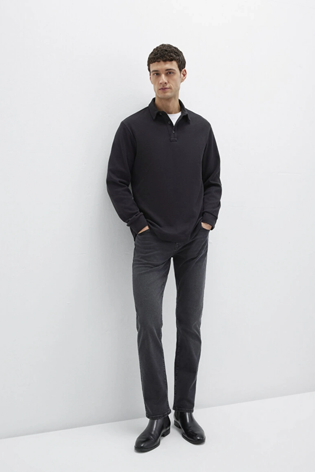 Martin Mavi Black Duman Gri Smoke Jean Pantolon
