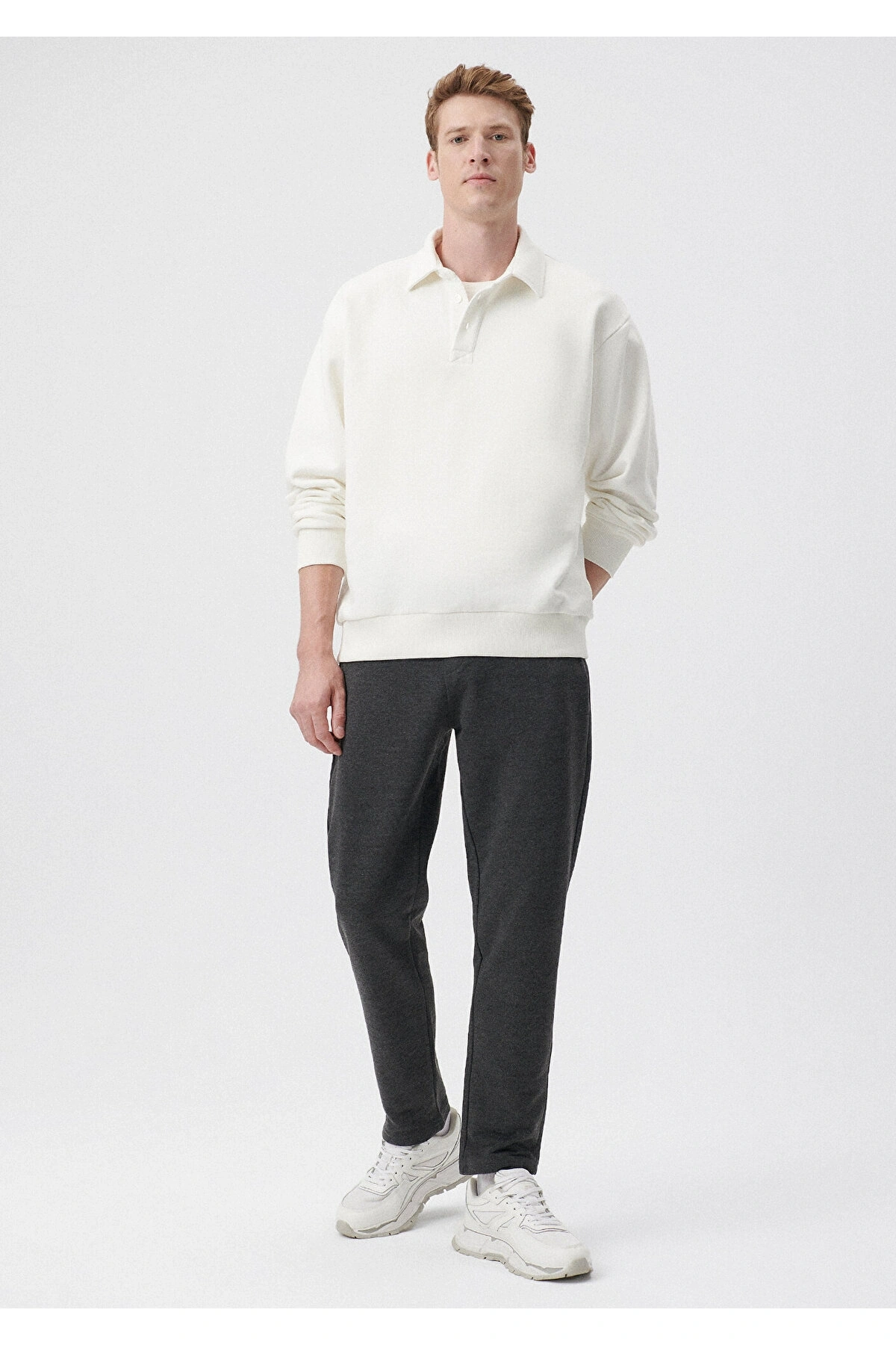 Mavi Antrasit Eşofman Altı