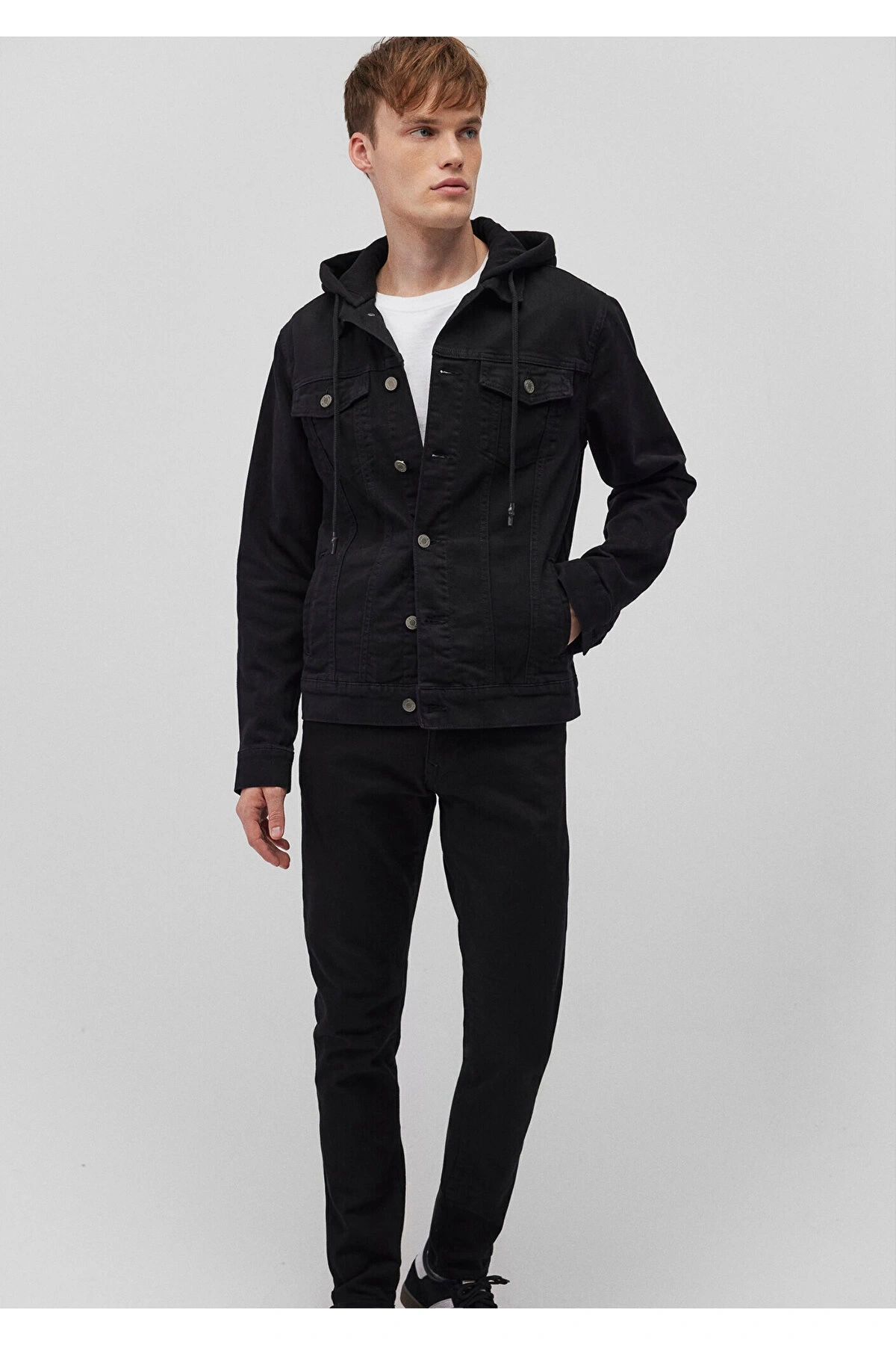 Mavi Brandon 90lar Siyah Jean Ceket