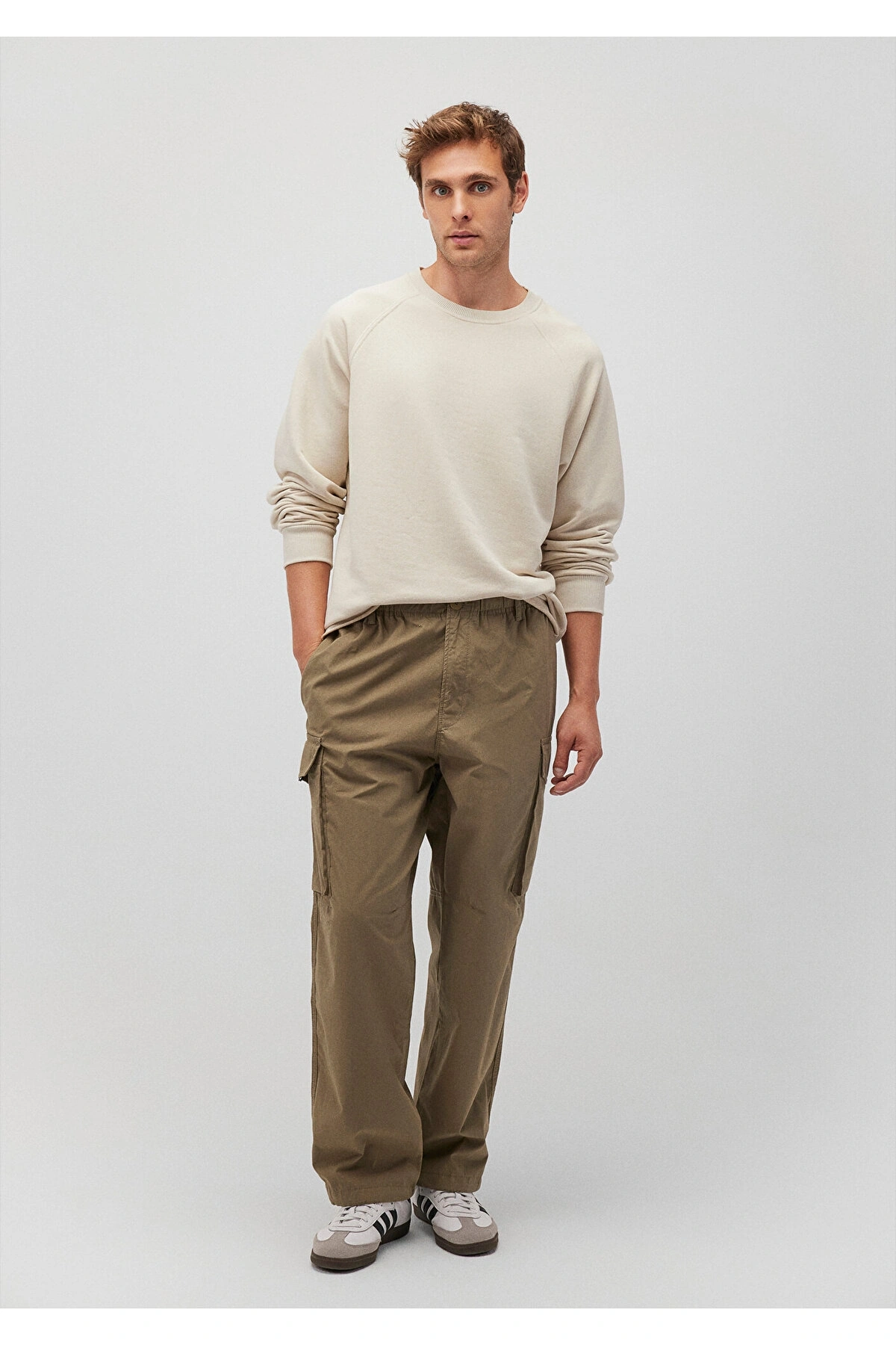 Mavi Haki Kargo Pantolon