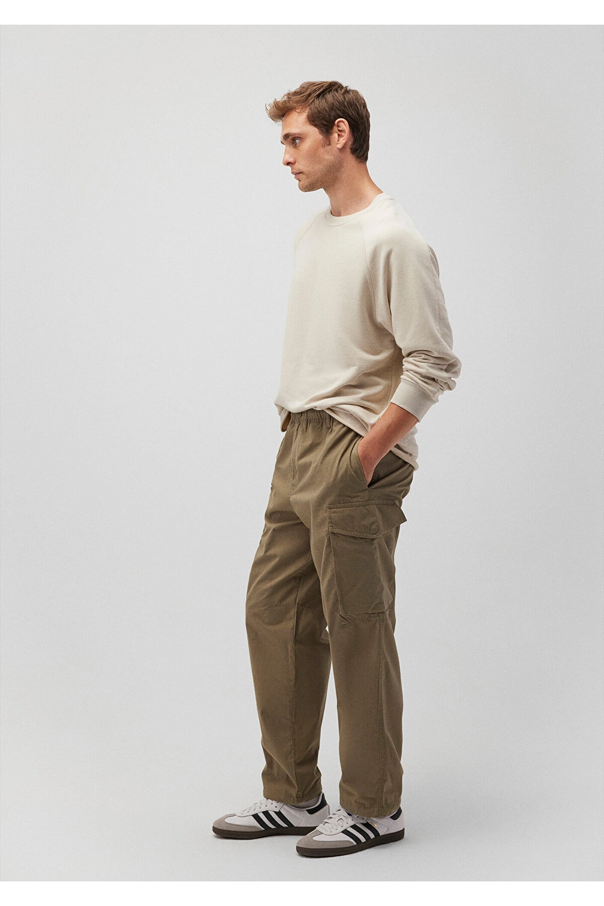 Mavi Haki Kargo Pantolon