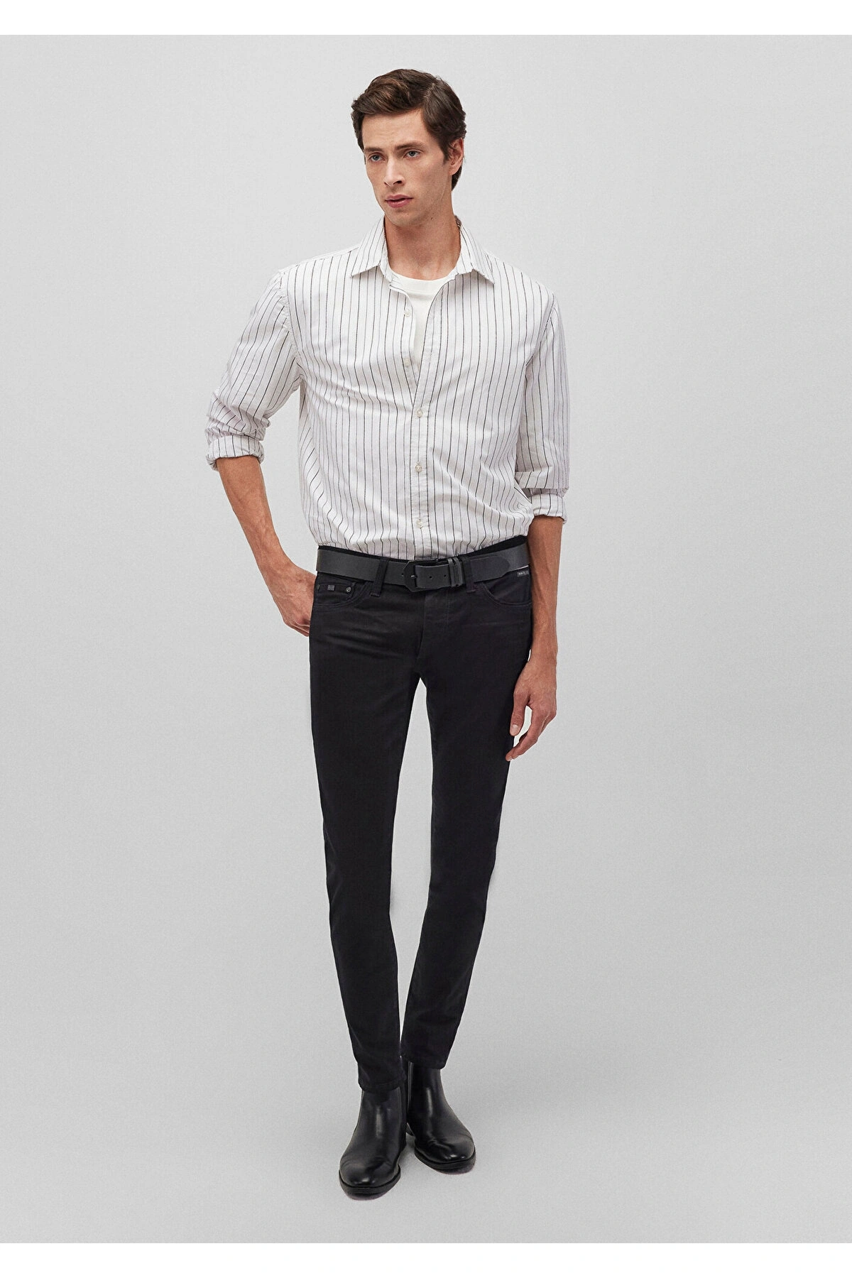 Mavi James Black Ziftt Siyah Jean Pantolon