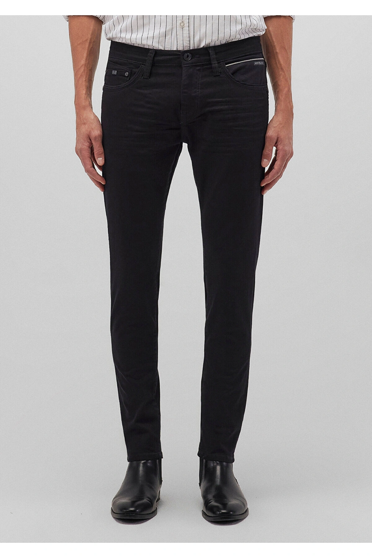 Mavi James Black Ziftt Siyah Jean Pantolon