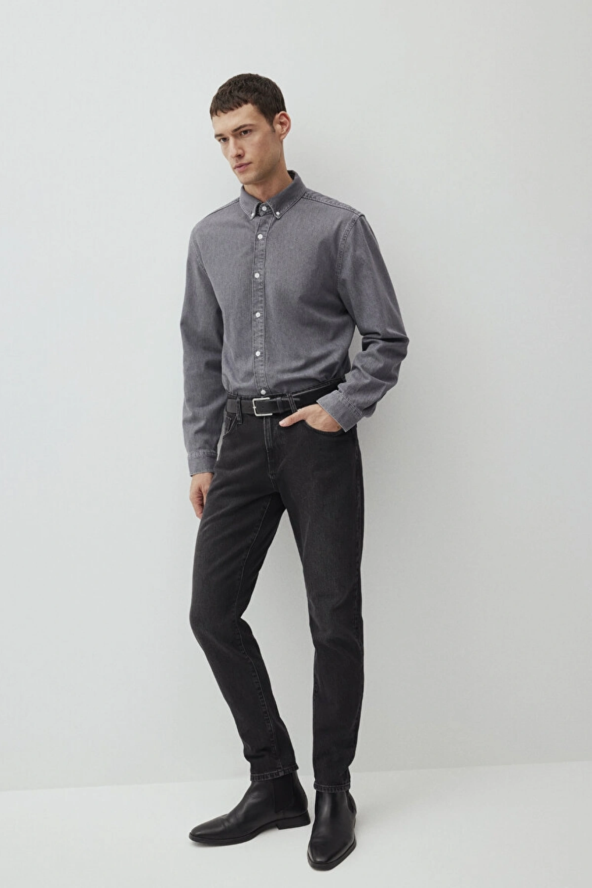 Mavi London Classic Denim Antrasit Smoke Jean Pantolon