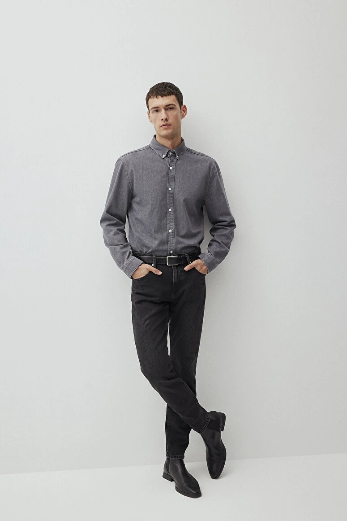 Mavi London Classic Denim Antrasit Smoke Jean Pantolon