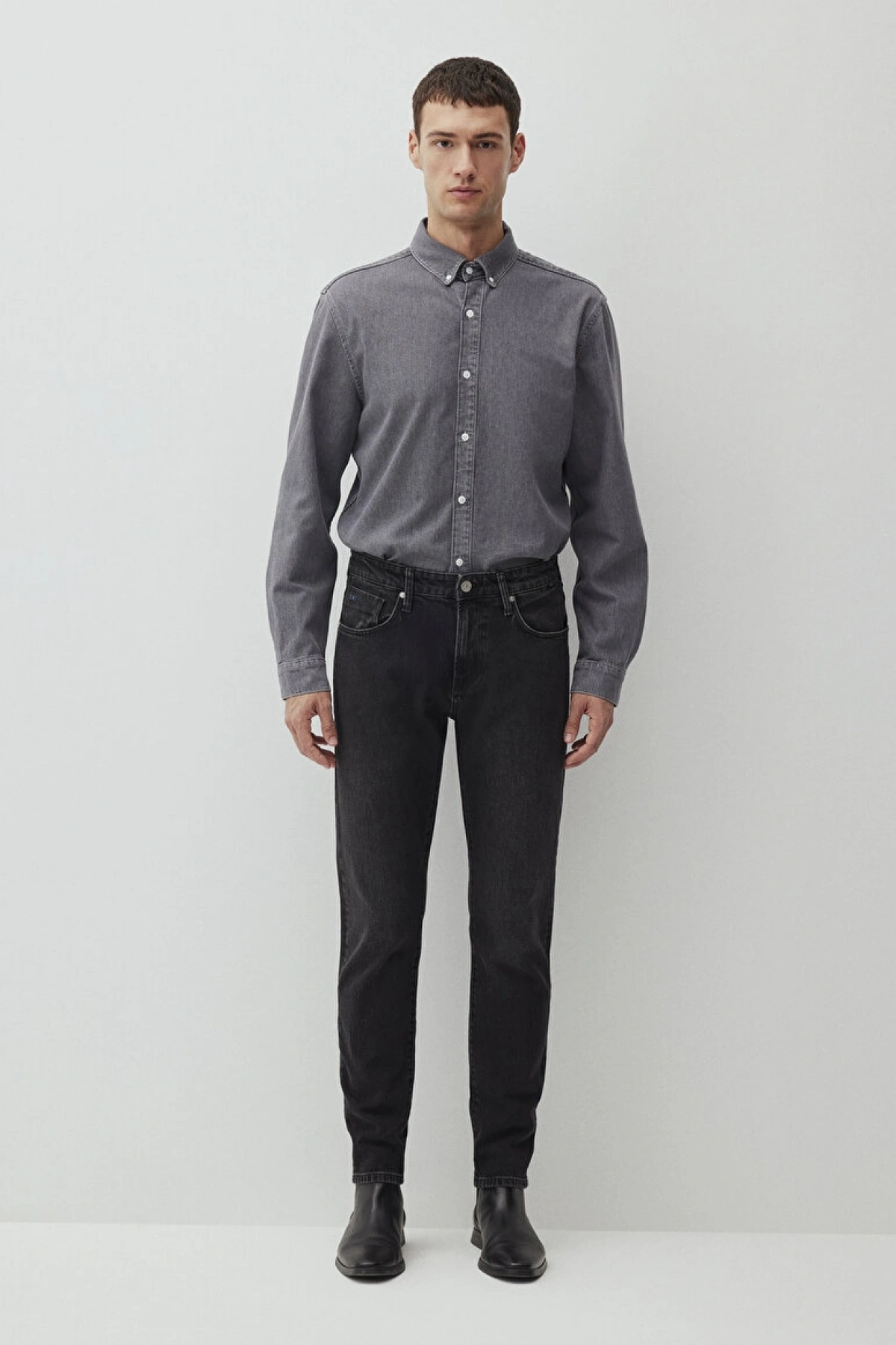 Mavi London Classic Denim Antrasit Smoke Jean Pantolon