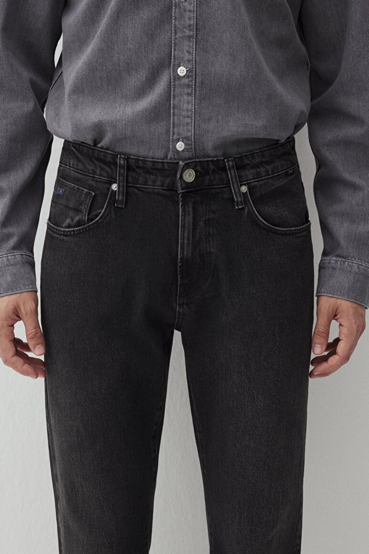 Mavi London Classic Denim Antrasit Smoke Jean Pantolon