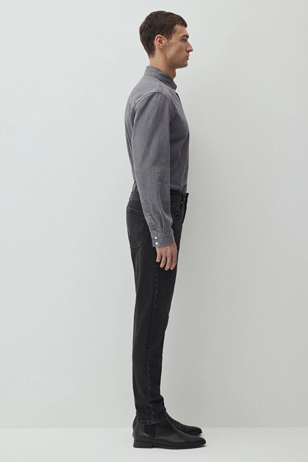 Mavi London Classic Denim Antrasit Smoke Jean Pantolon