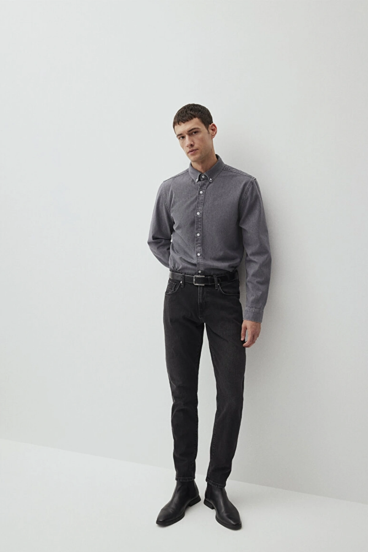 Mavi London Classic Denim Antrasit Smoke Jean Pantolon