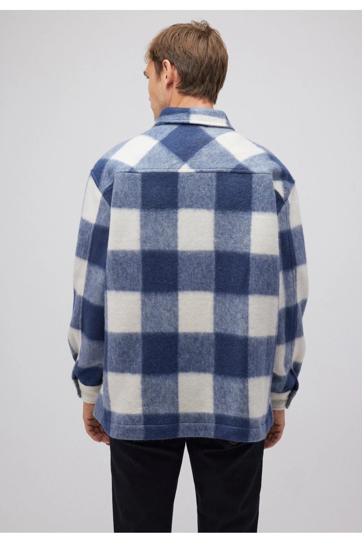 Mavi MAVİ KARELİ GÖMLEK