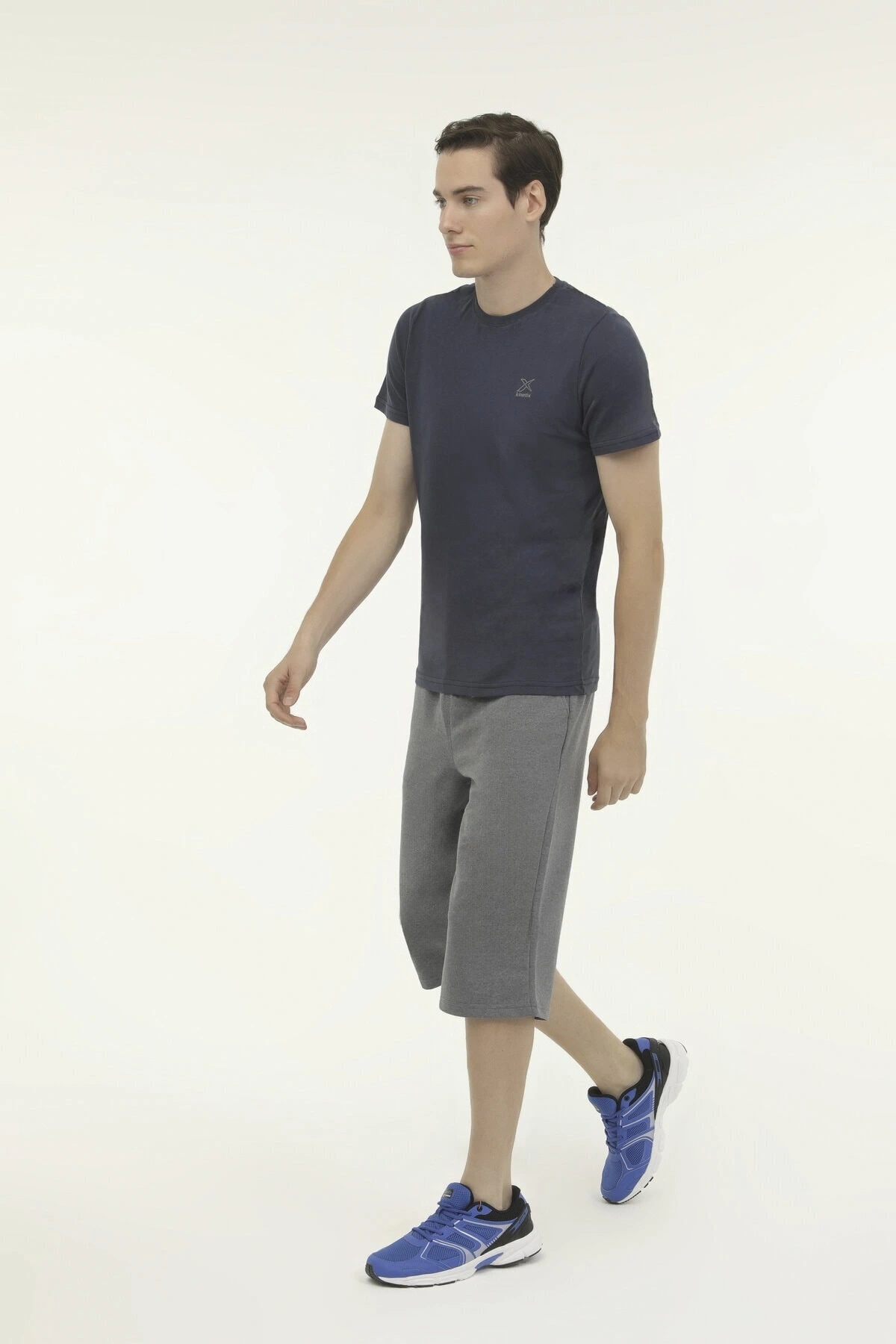 MB-CRF HIGH 20ALT 3FX GRI MELANJ Erkek Uzun Şort