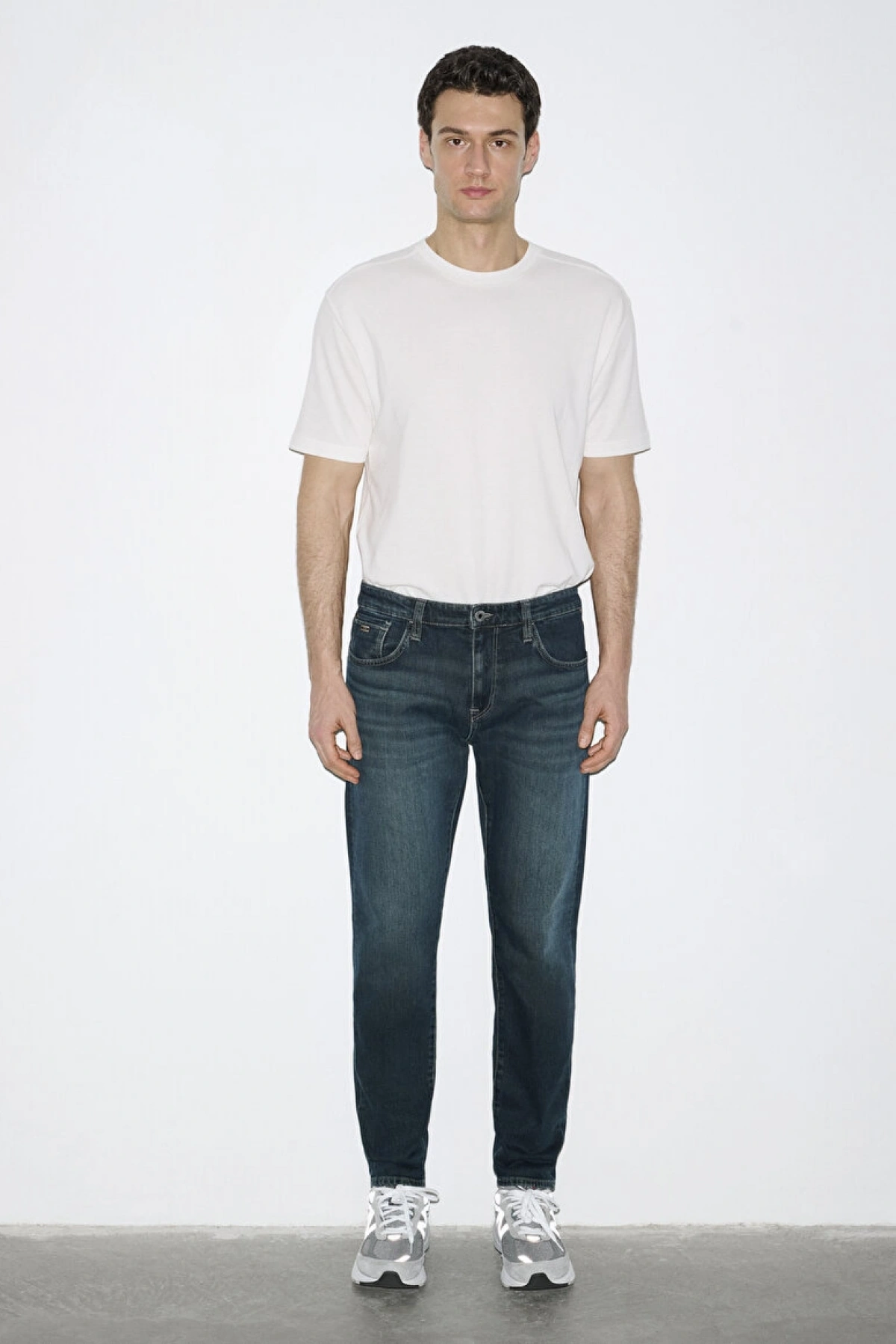 Milan Mavi Pro Koyu Vintage Mavi Jean Pantolon