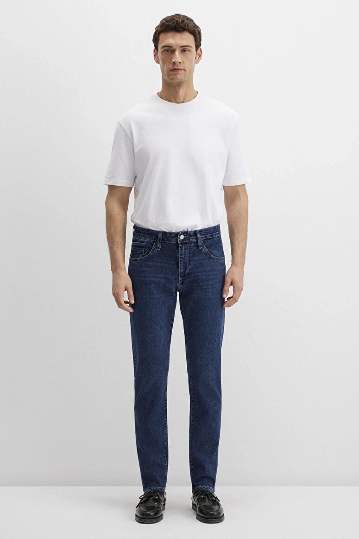Milan Street Koyu Mavi Denim Jean Pantolon