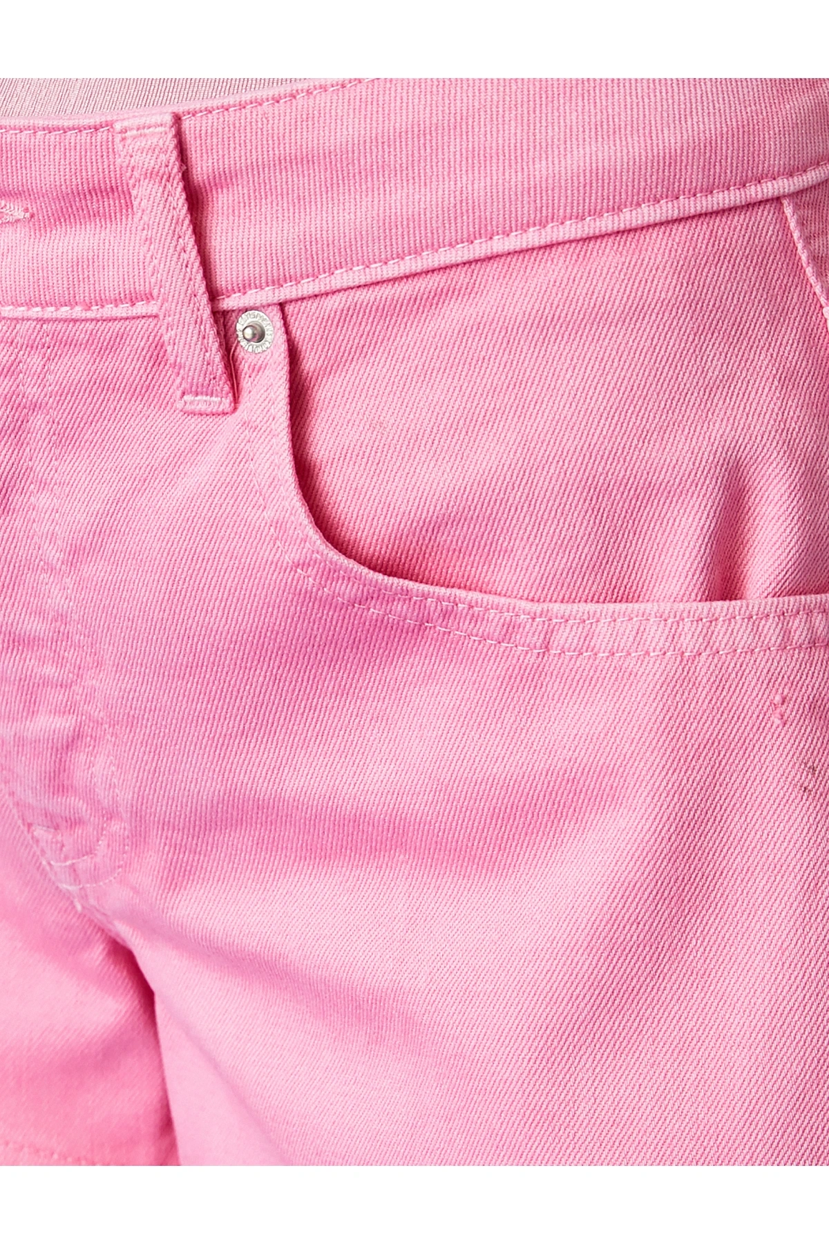 Mini Kot Şort Cepli Destroylu