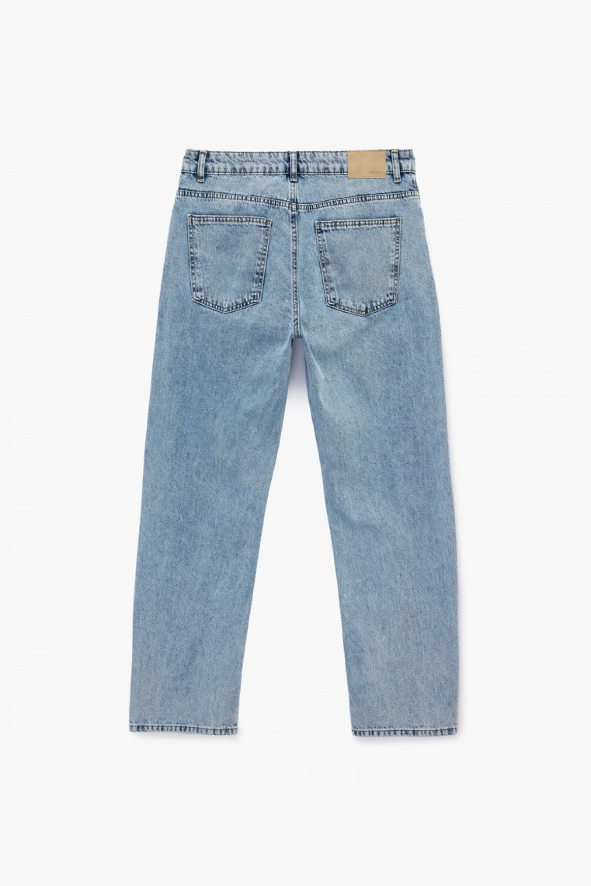 Pamuklu 5 Cepli Normal Bel Vintage Straight Fit Jean Pantolon