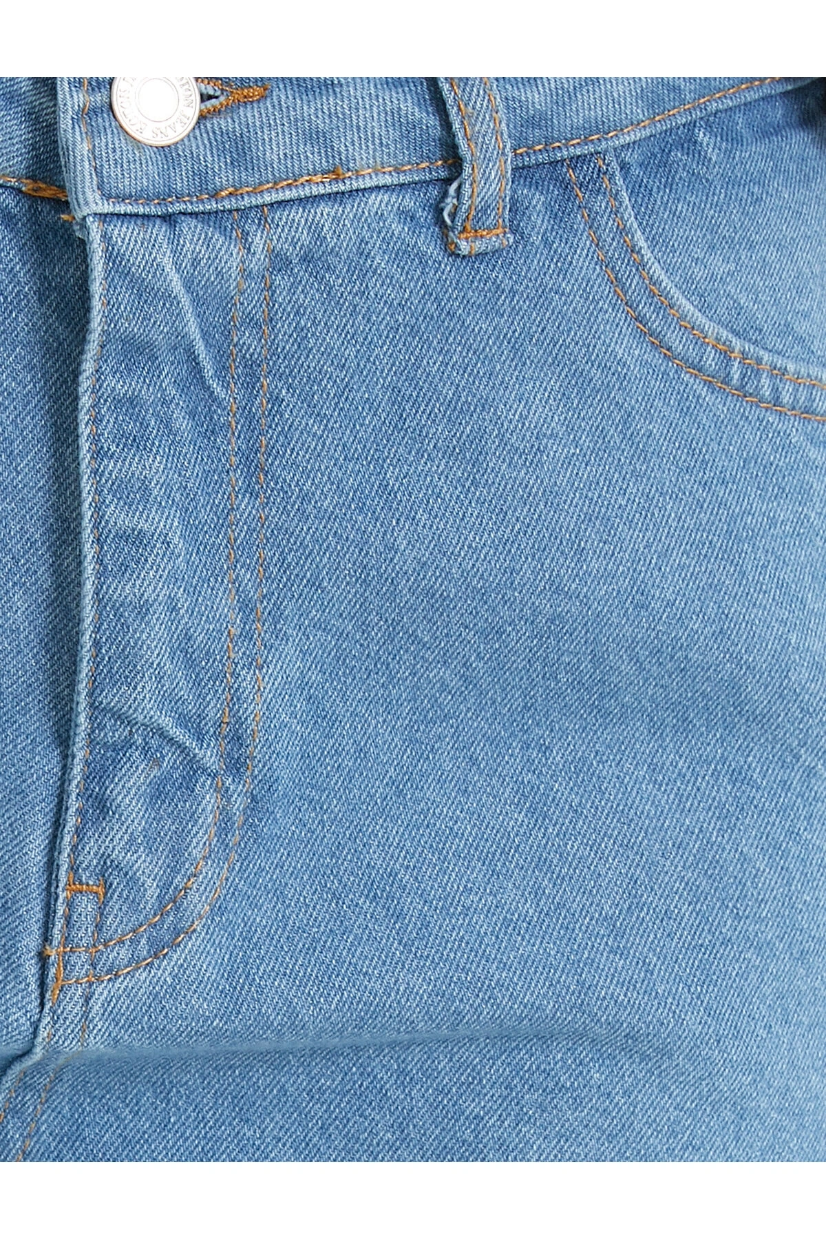 Pamuklu Yüksek Bel Mom Jean - Normal Bel Dar Kesim Dar Paça Pantolon