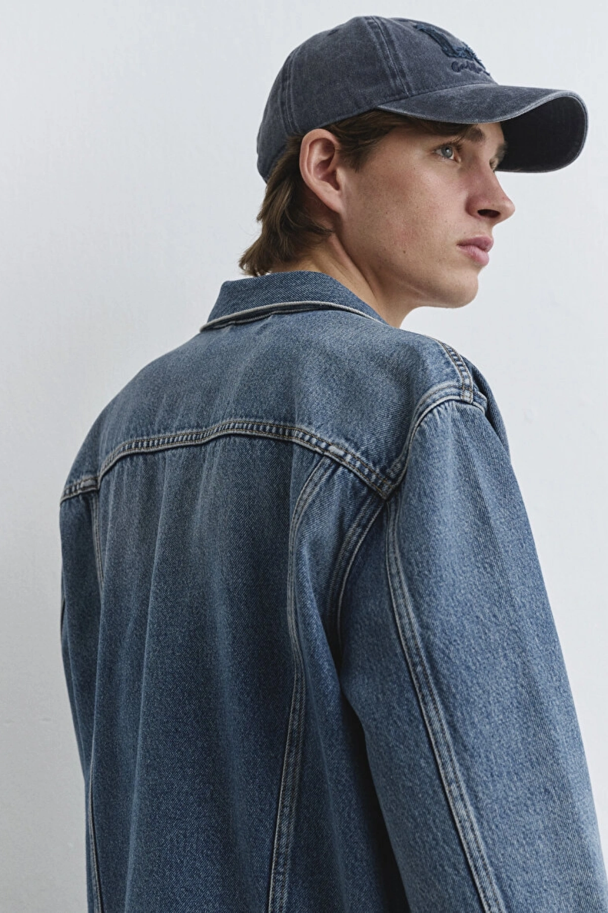 Ray Classic Denim Vintage İndigo Mavisi Jean Ceket