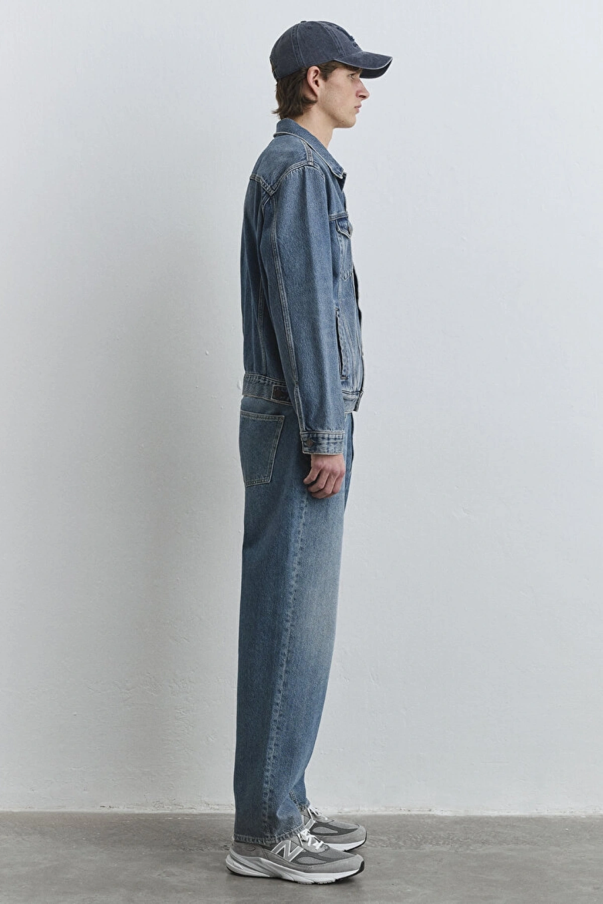 Ray Classic Denim Vintage İndigo Mavisi Jean Ceket