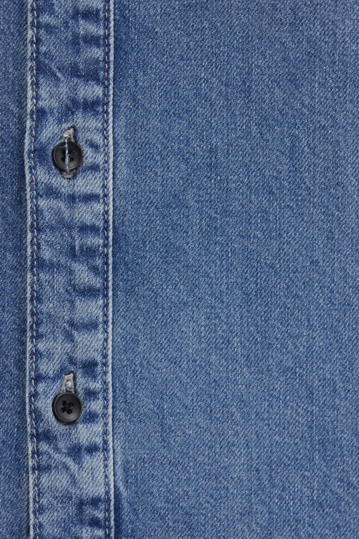 Roy Lux Black Puslu Açık Mavi Jean Gömlek