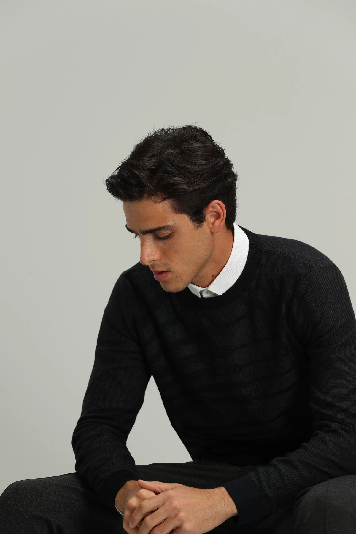 Sante Erkek Kazak Lacivert