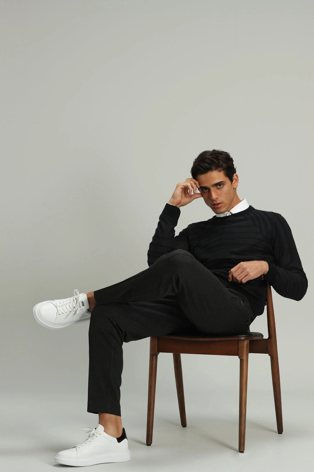 Sante Erkek Kazak Lacivert