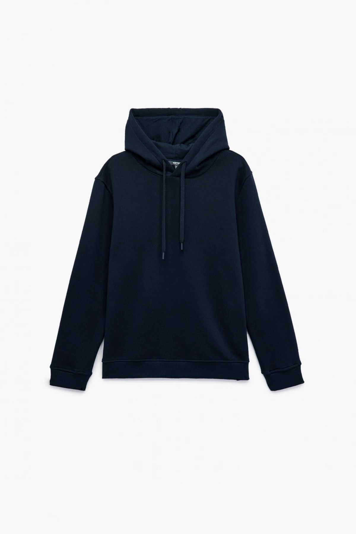Şardonlu Uzun Kollu Basic Kapşonlu Sweatshirt