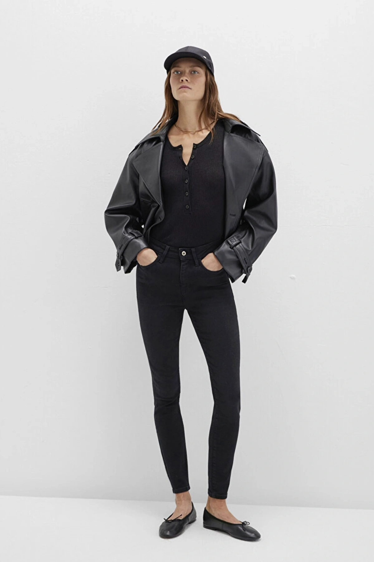 Serenay Gold Premium Antrasit Smoke Jean Pantolon