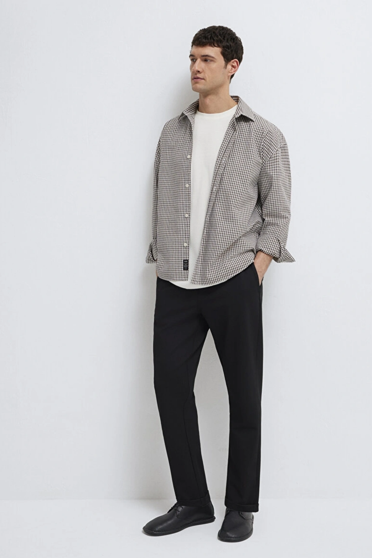 Siyah Örme Pantolon