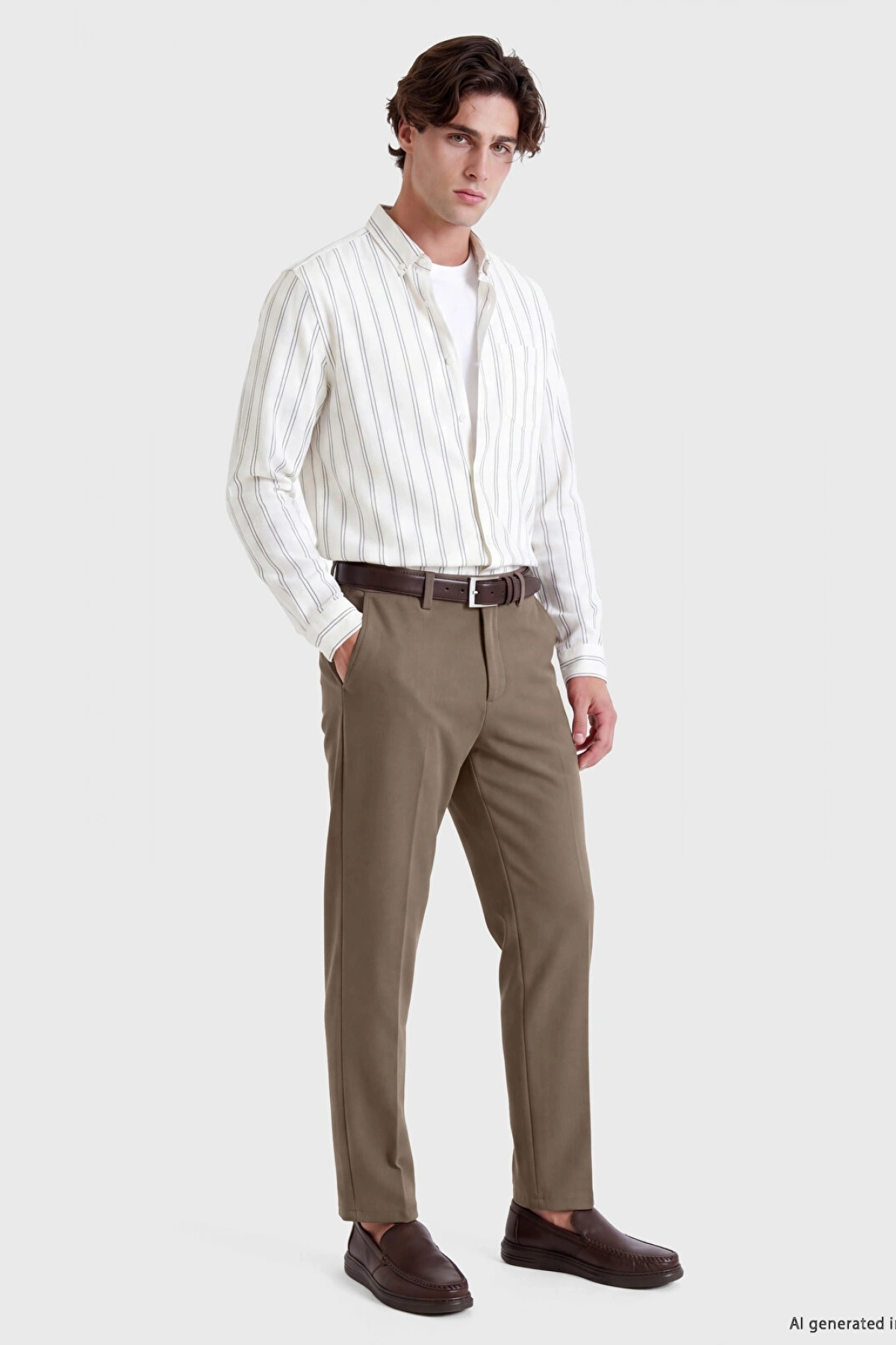 SOUTHBLUE Bej Regular Fit Erkek Pantolon
