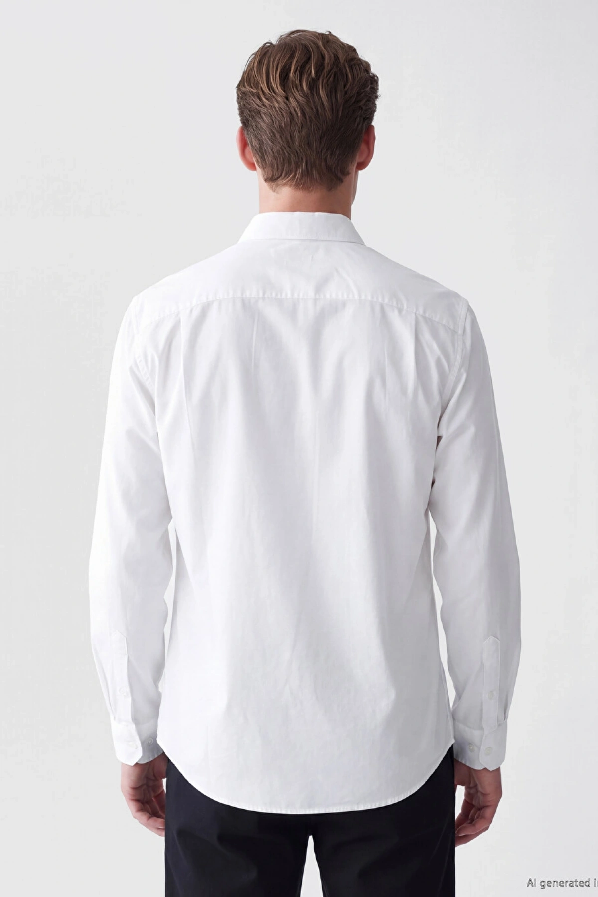 SOUTHBLUE Beyaz Regular Fit Oxford Erkek Gömlek