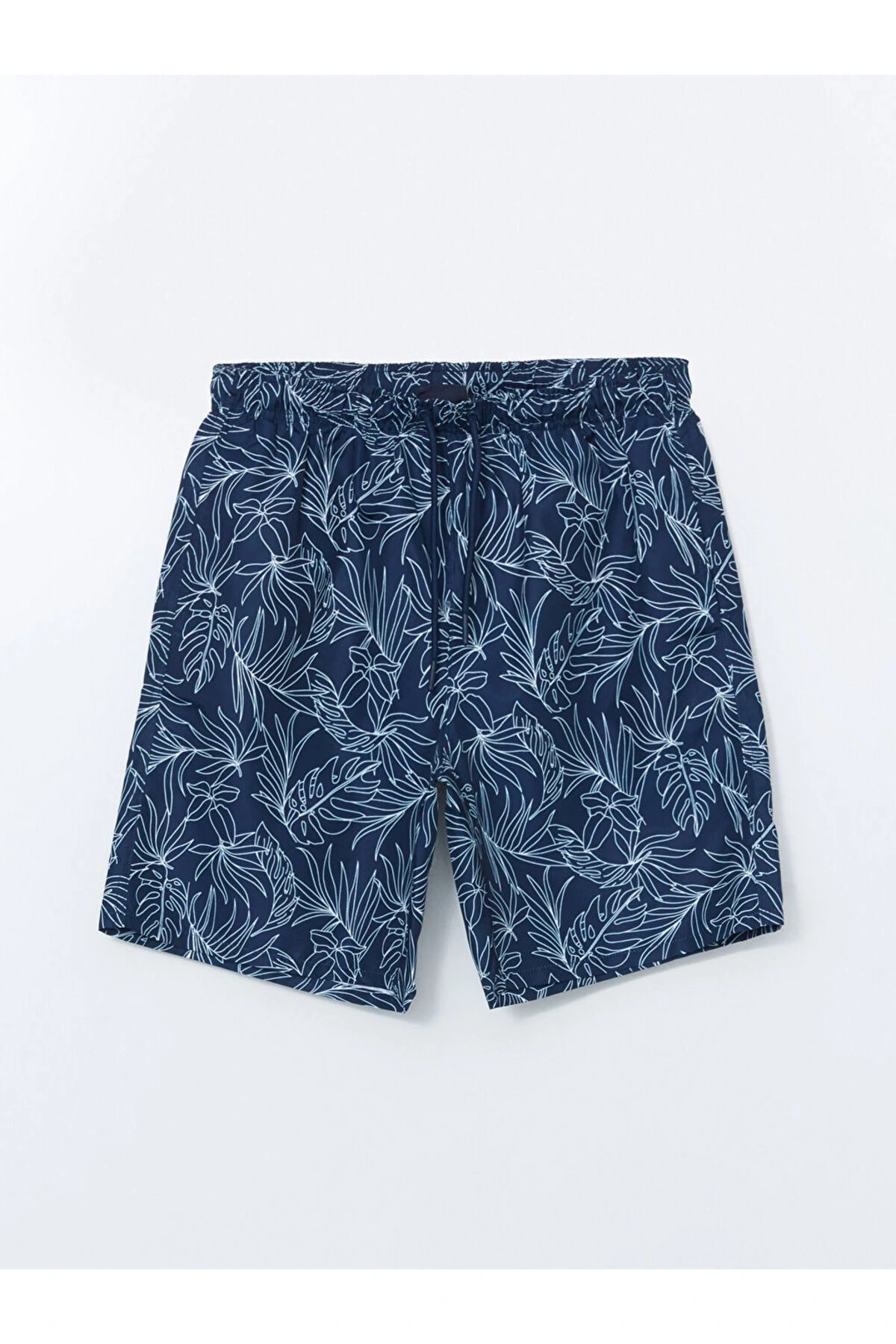 SOUTHBLUE Diz Hizası Boy Desenli Erkek Deniz Şortu