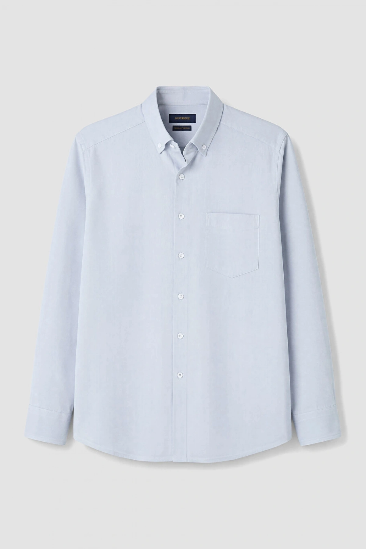 SOUTHBLUE Mavi Regular Fit Oxford Erkek Gömlek