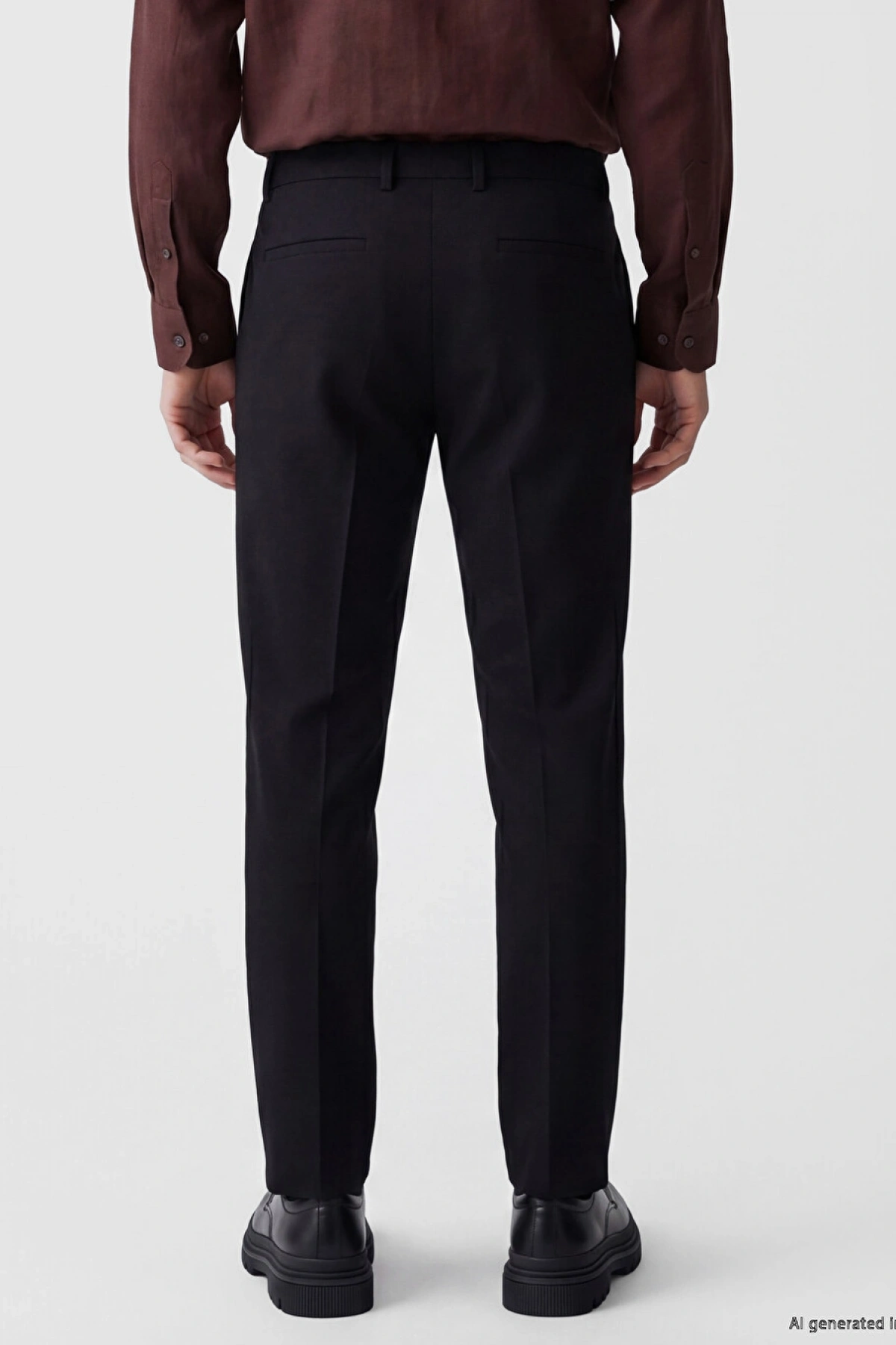 SOUTHBLUE Siyah Regular Fit Erkek Pantolon