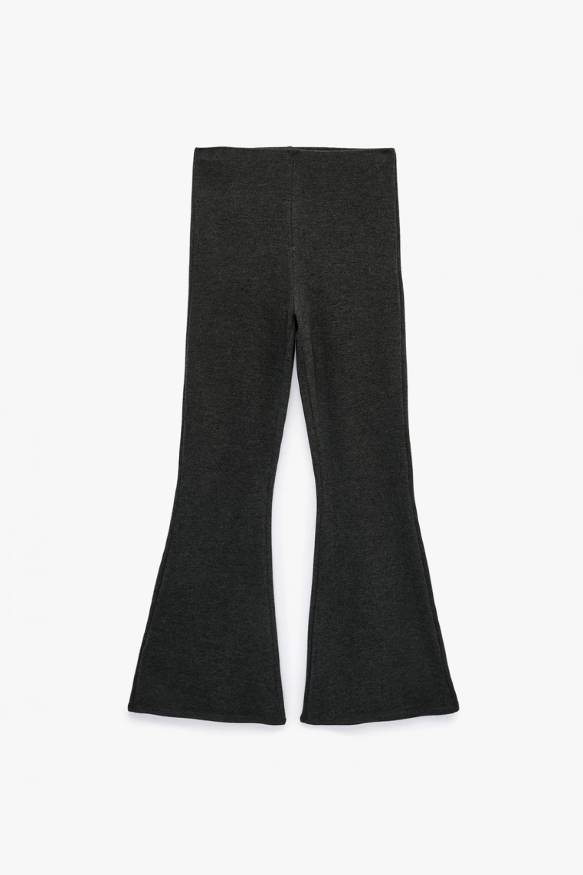 Standart Bel Slim Fit Geniş İspanyol Paça Pantolon