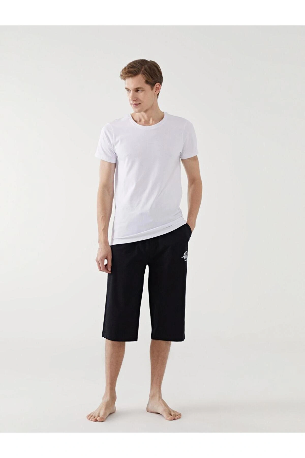 Standart Kalıp Erkek Pijama Alt Şort