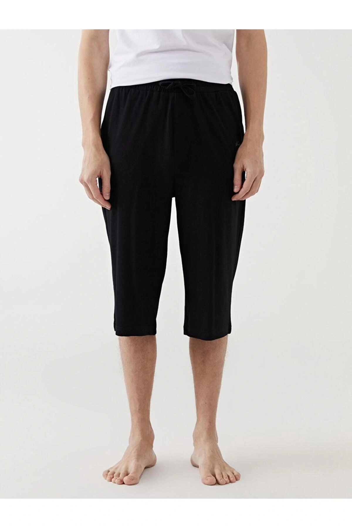 LC WAIKIKI Siyah Standart Kalıp Erkek Pijama Alt Şort