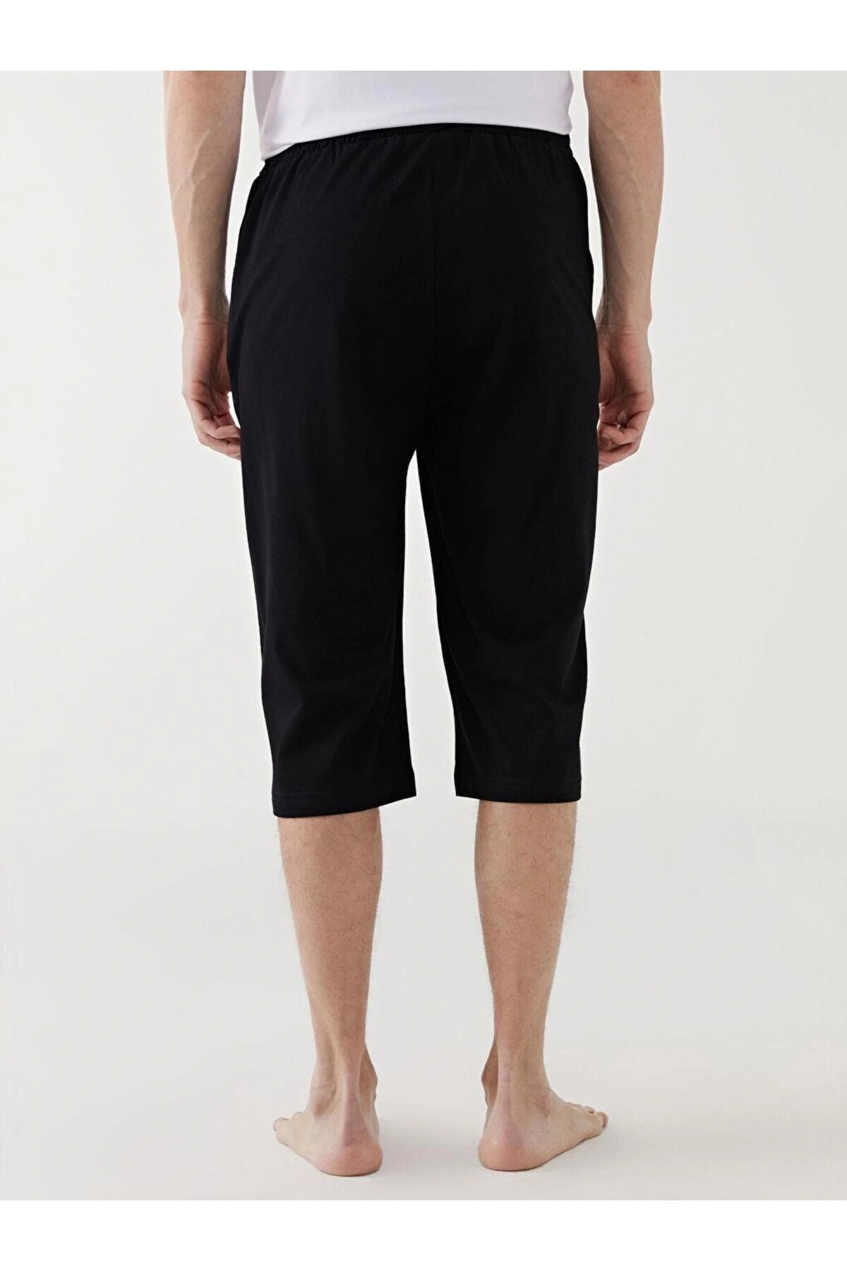 LC WAIKIKI Siyah Standart Kalıp Erkek Pijama Alt Şort