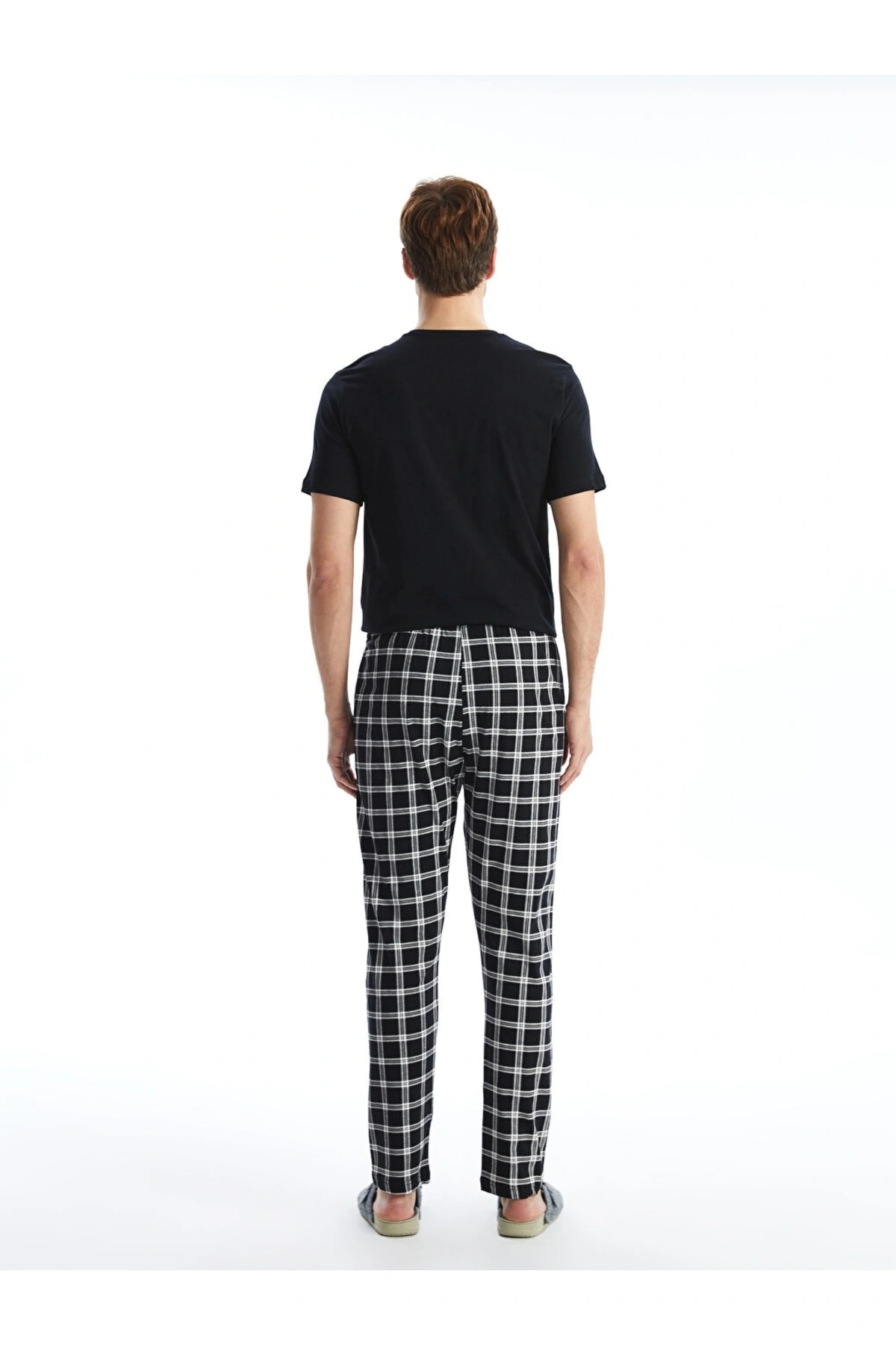 LC WAIKIKI Siyah Standart Kalıp Erkek Pijama Takımı