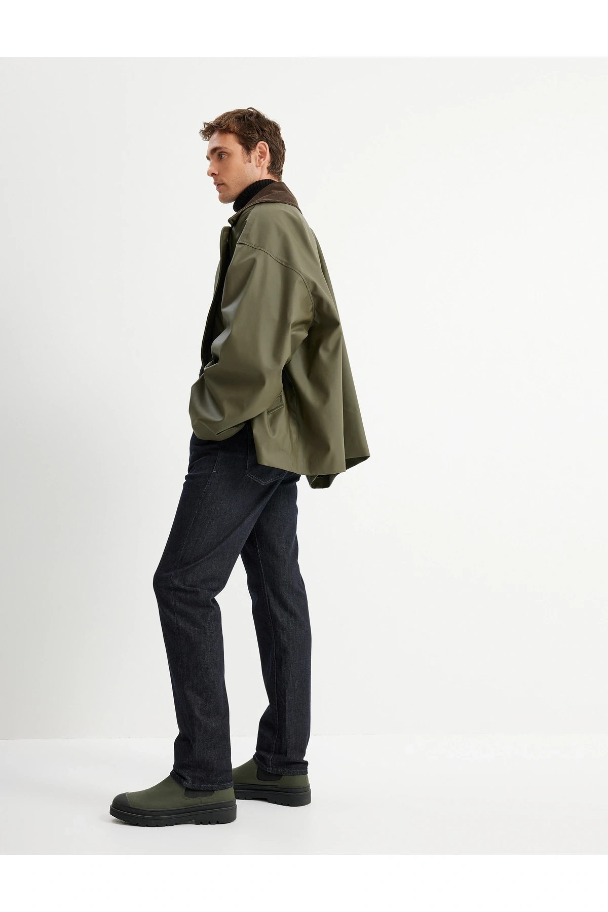 Straight Fit Kot Pantolon - Mark Jean
