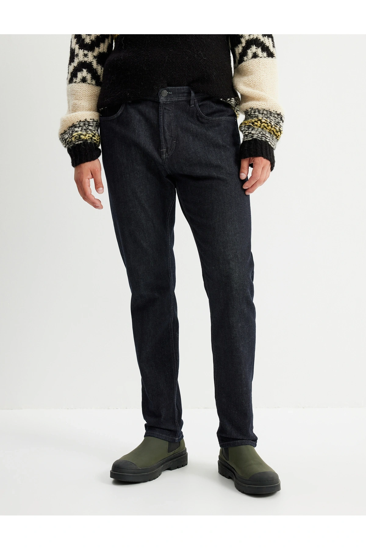 Straight Fit Kot Pantolon - Mark Jean