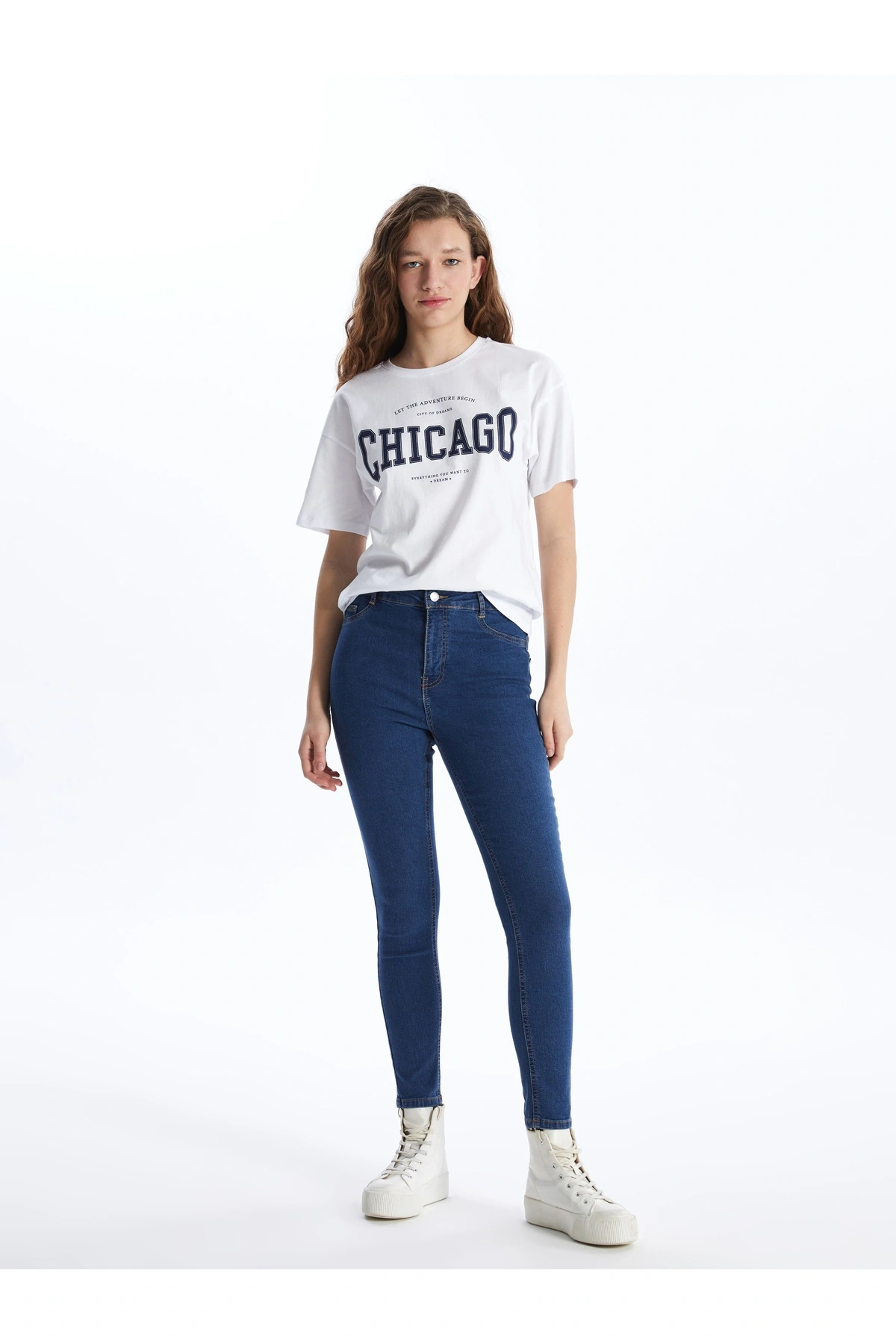 Süper Skinny Kadın Jean Pantolon