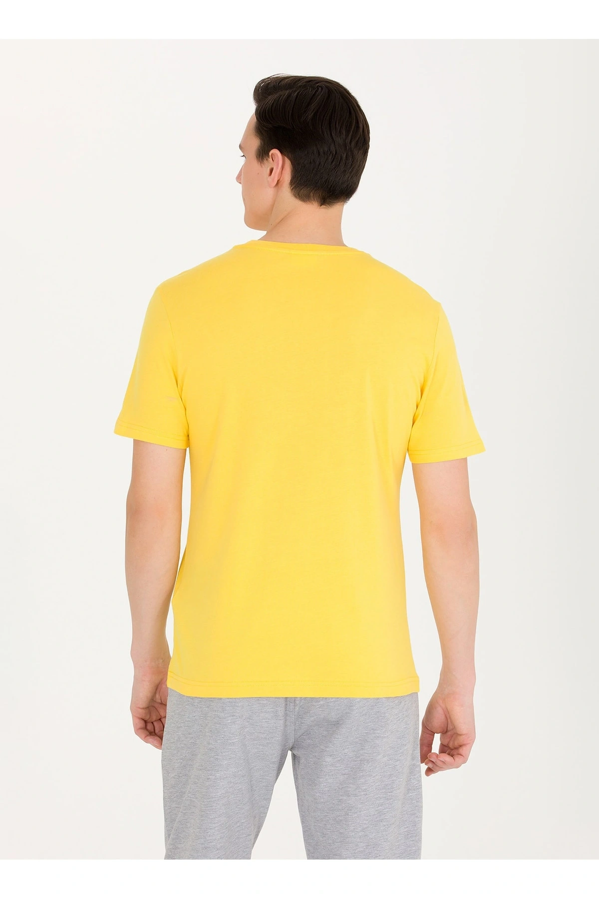 T-shirt, Xs, Koyu Sarı