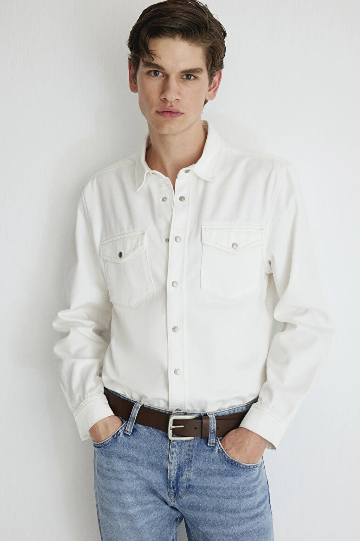 Ted Ekru Jean Gömlek