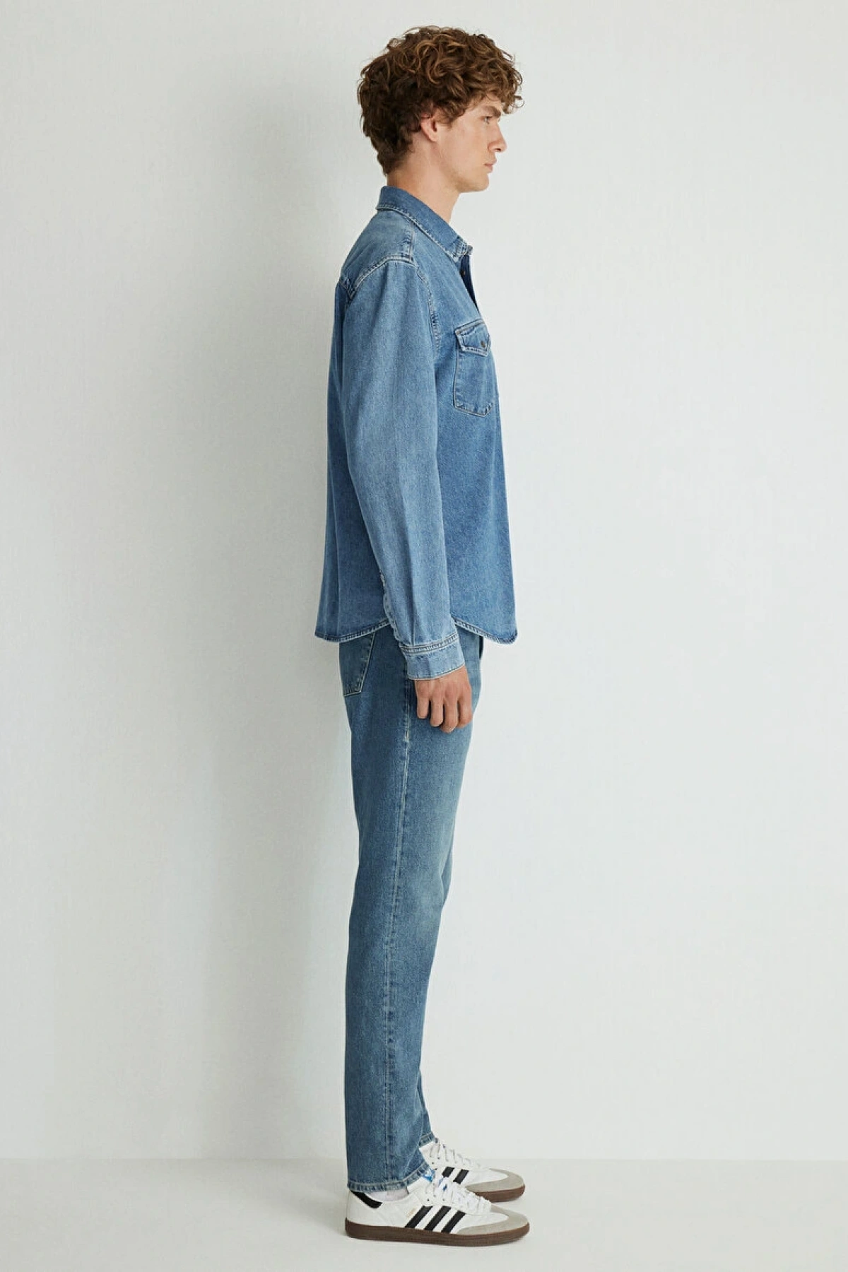 Ted Indigo Mavisi Jean Gömlek