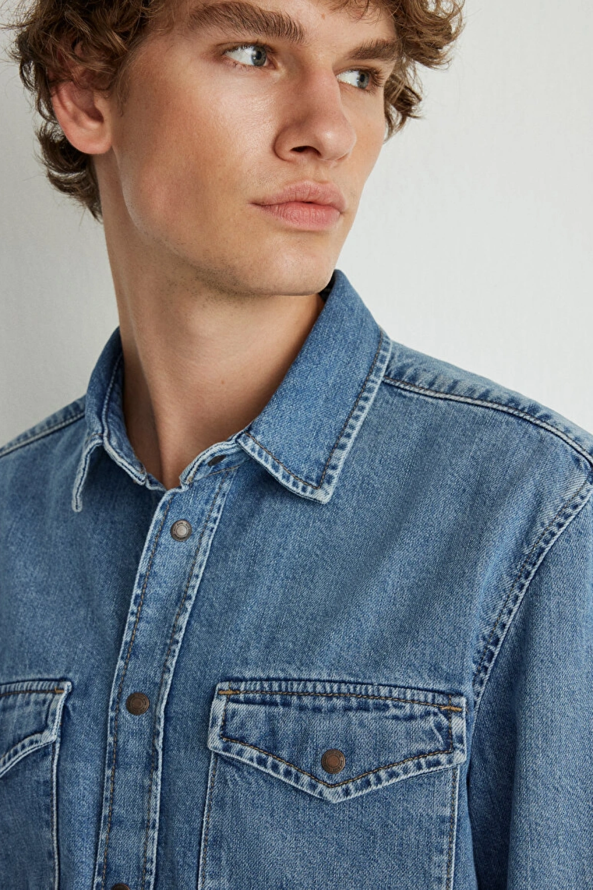 Ted Indigo Mavisi Jean Gömlek