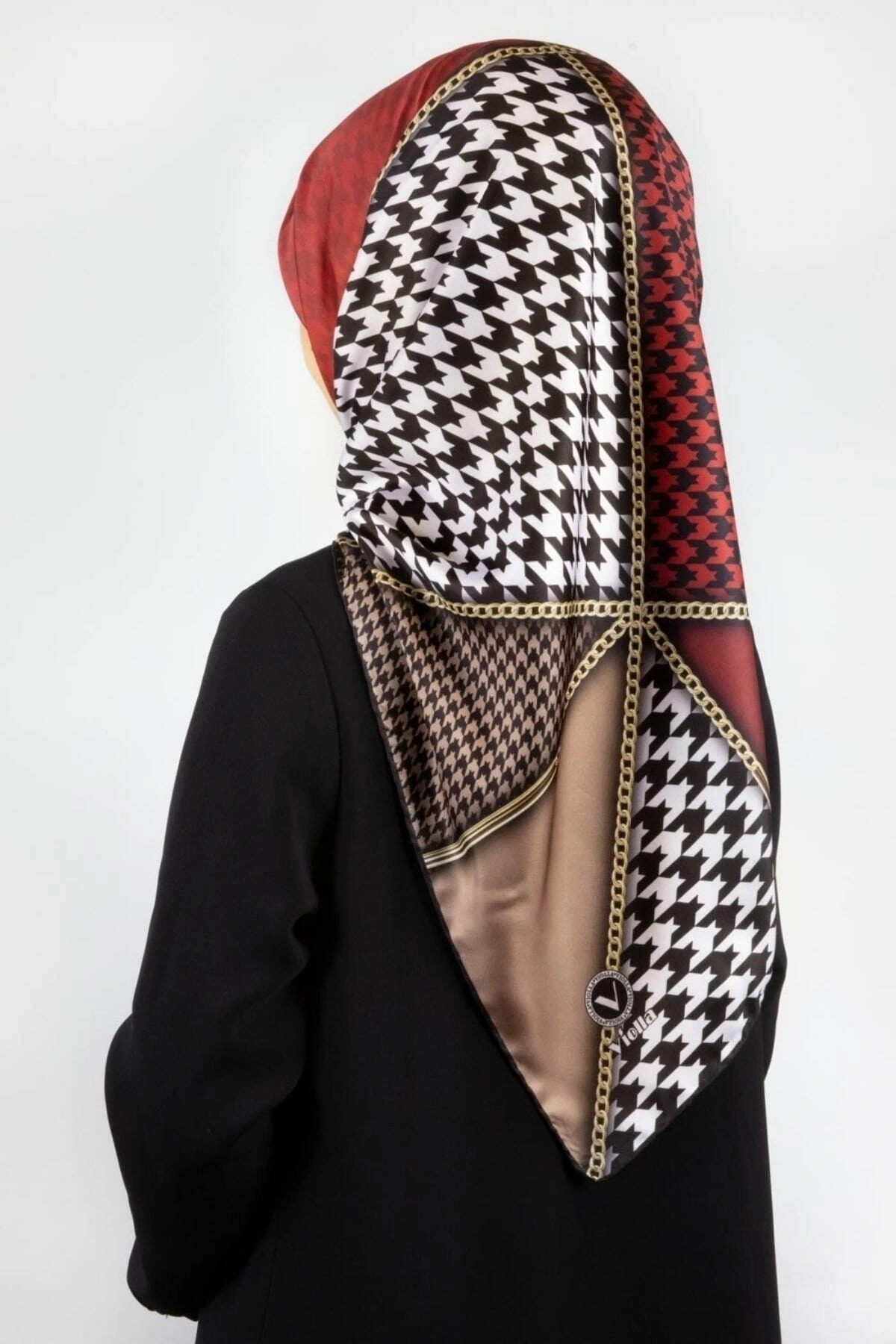 Twill Eşarp - Bordo