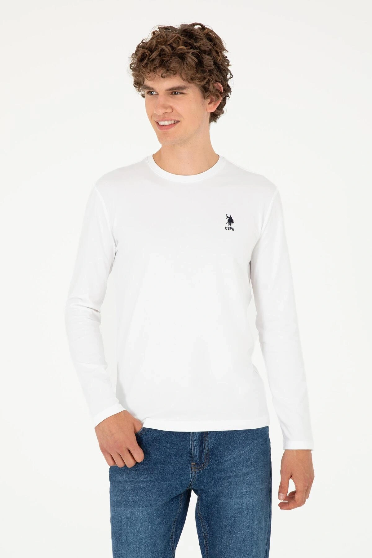 U.S. Polo Assn. USPA Erkek BISITSK024 Sweatshirt