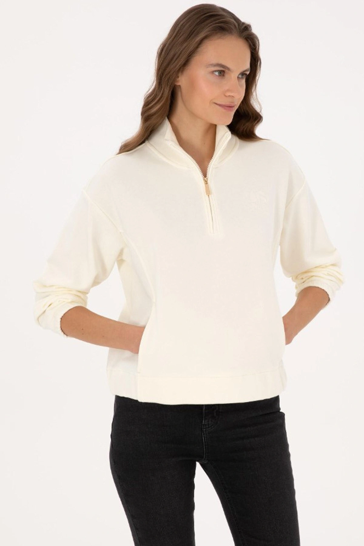 U.S. Polo Assn. Kadın Sweatshirt