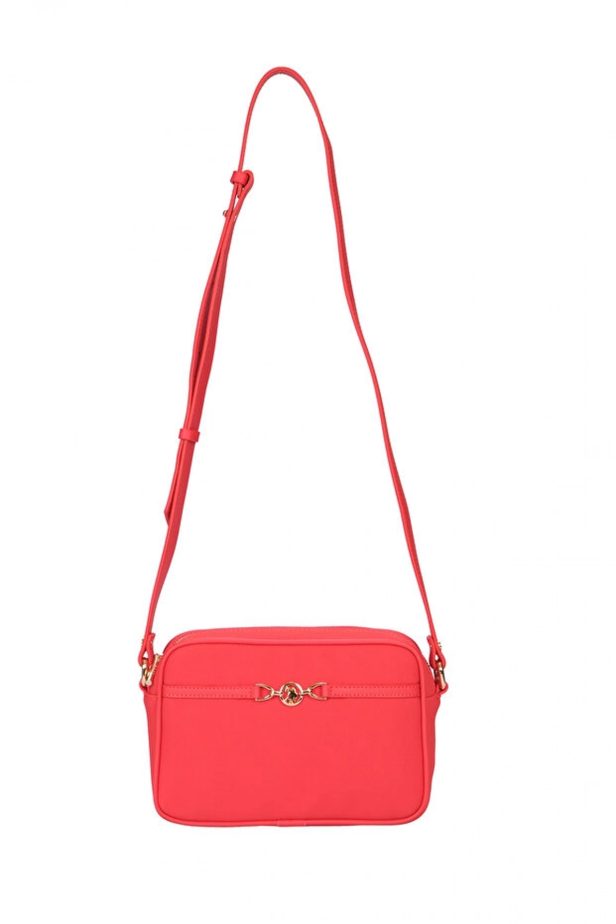 U.S. Polo Assn. A.Kırmızı Kadın Postacı Çantası