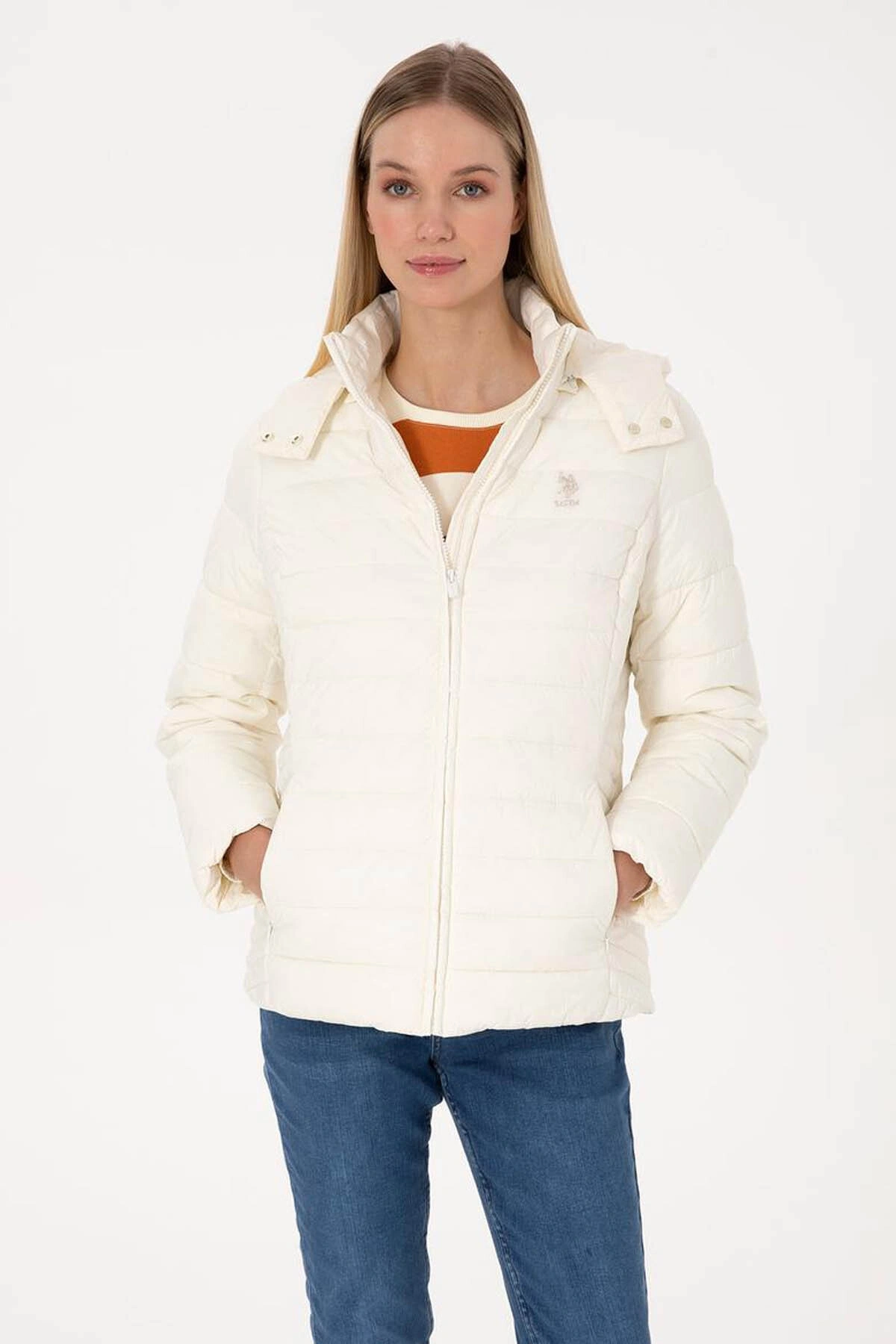 U.S. Polo Assn. Arancıa25K Ekru Kadın Mon